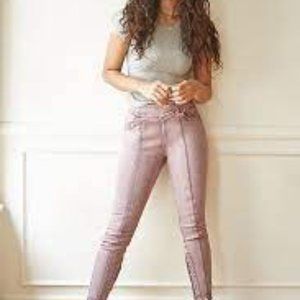 We the Free Crvy Curvy mercury skinny Purple jeans nwt